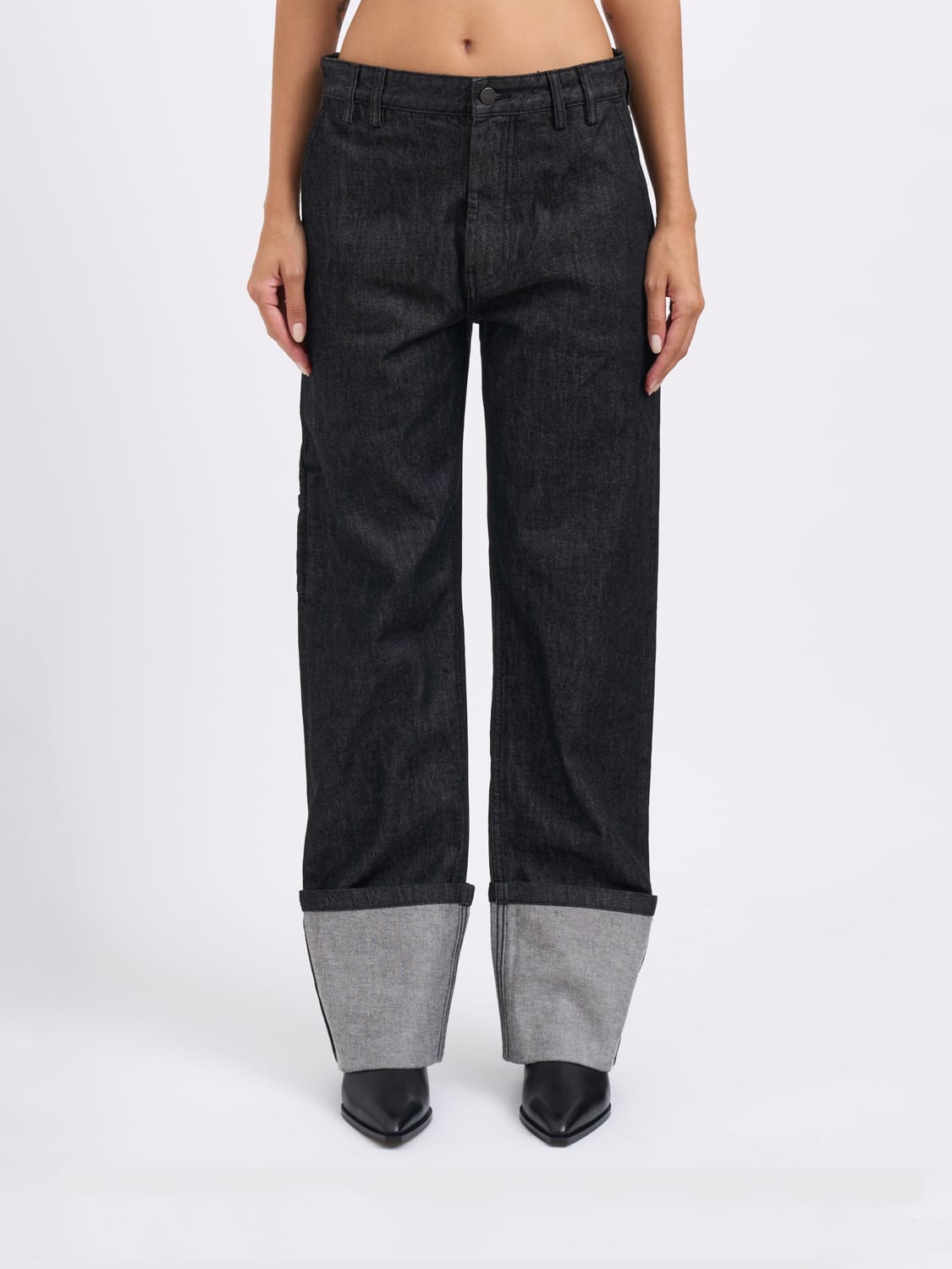 ENTIRE STUDIOS JEANS: Jeans femme Entire Studios, Bleu - Img 1