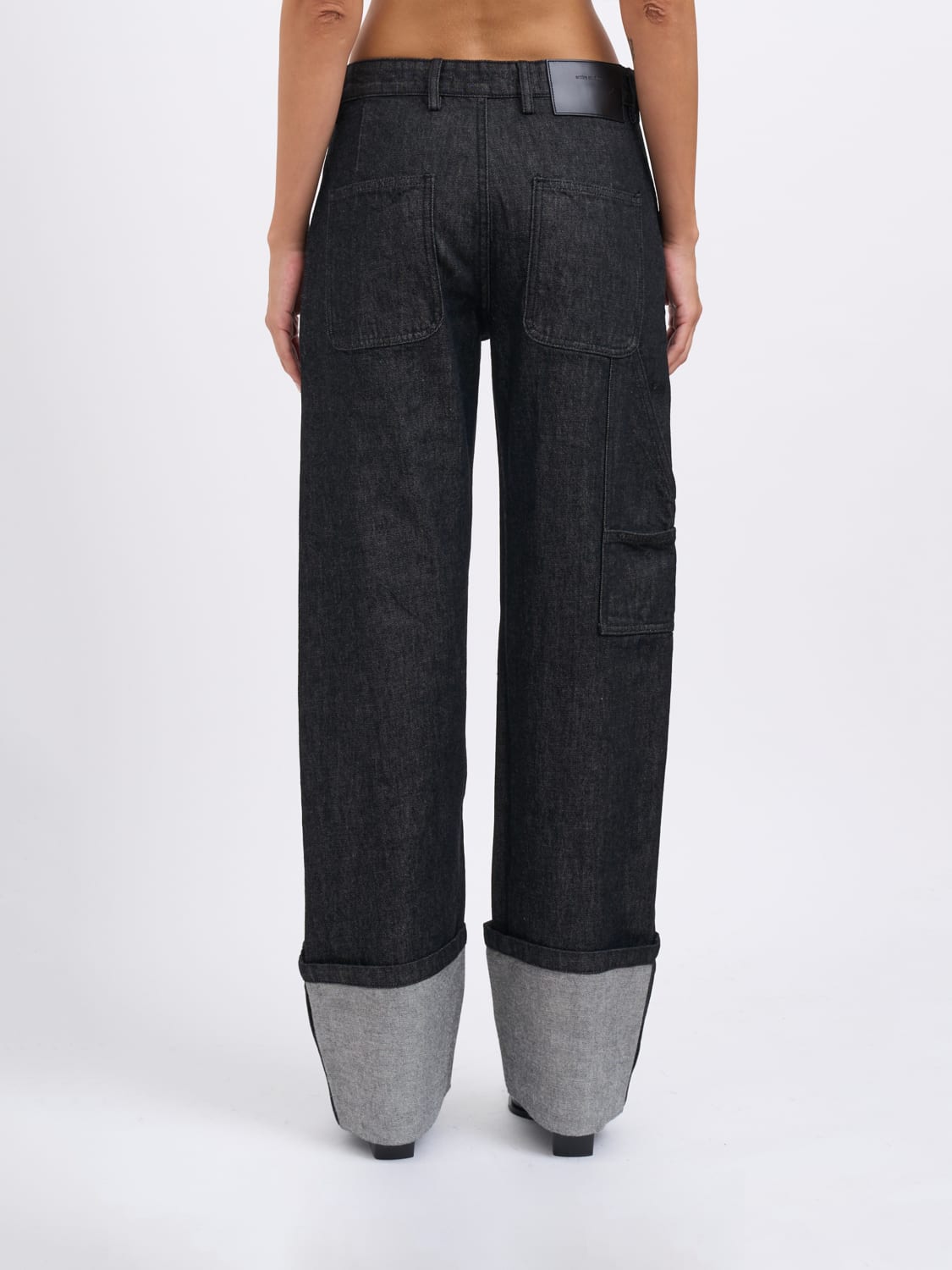 ENTIRE STUDIOS JEANS: Jeans femme Entire Studios, Bleu - Img 2