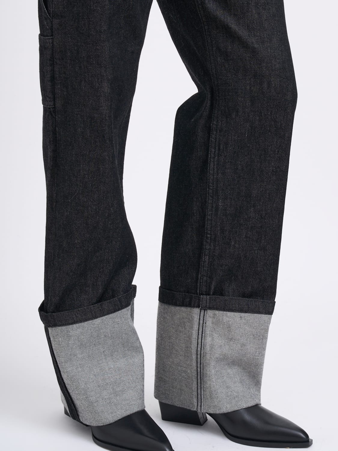 ENTIRE STUDIOS JEANS: Jeans femme Entire Studios, Bleu - Img 3