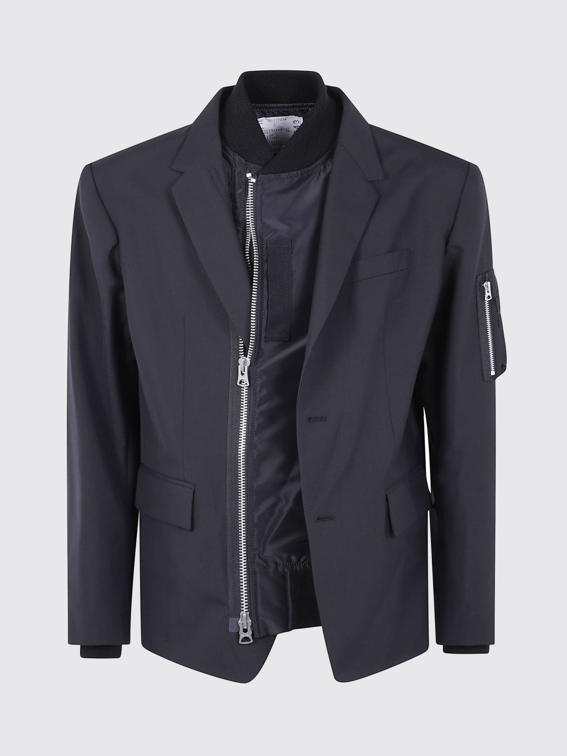 SACAI JACKET: Jacket men Sacai, Black - Img 1
