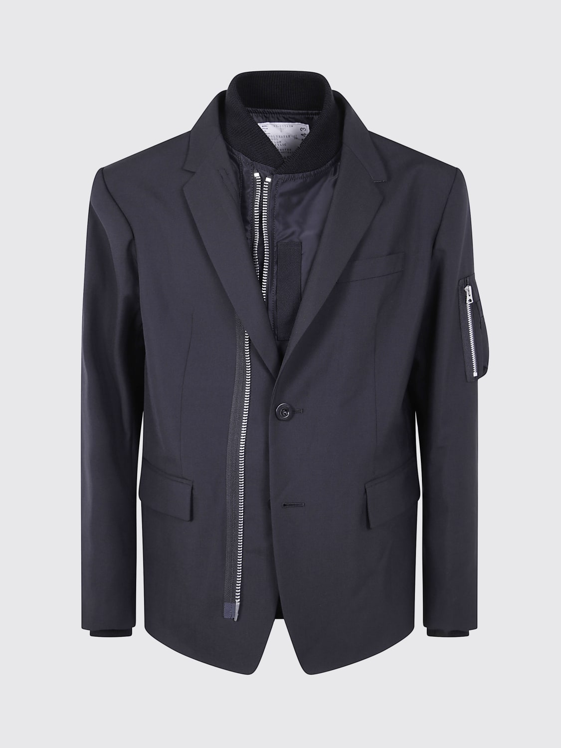 SACAI JACKET: Jacket men Sacai, Black - Img 3