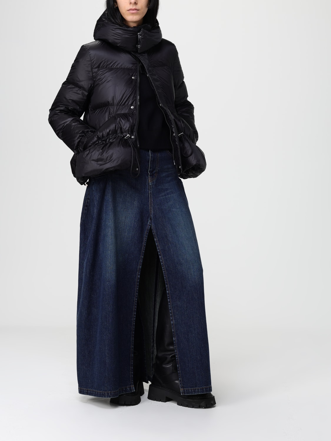 SACAI VESTE: Veste femme Sacai, Noir - Img 2