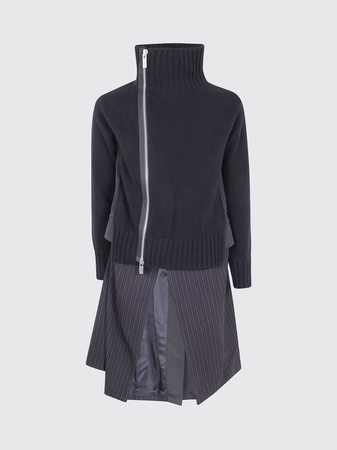 SACAI SWEATER: Coat men Sacai, Black - Img 1