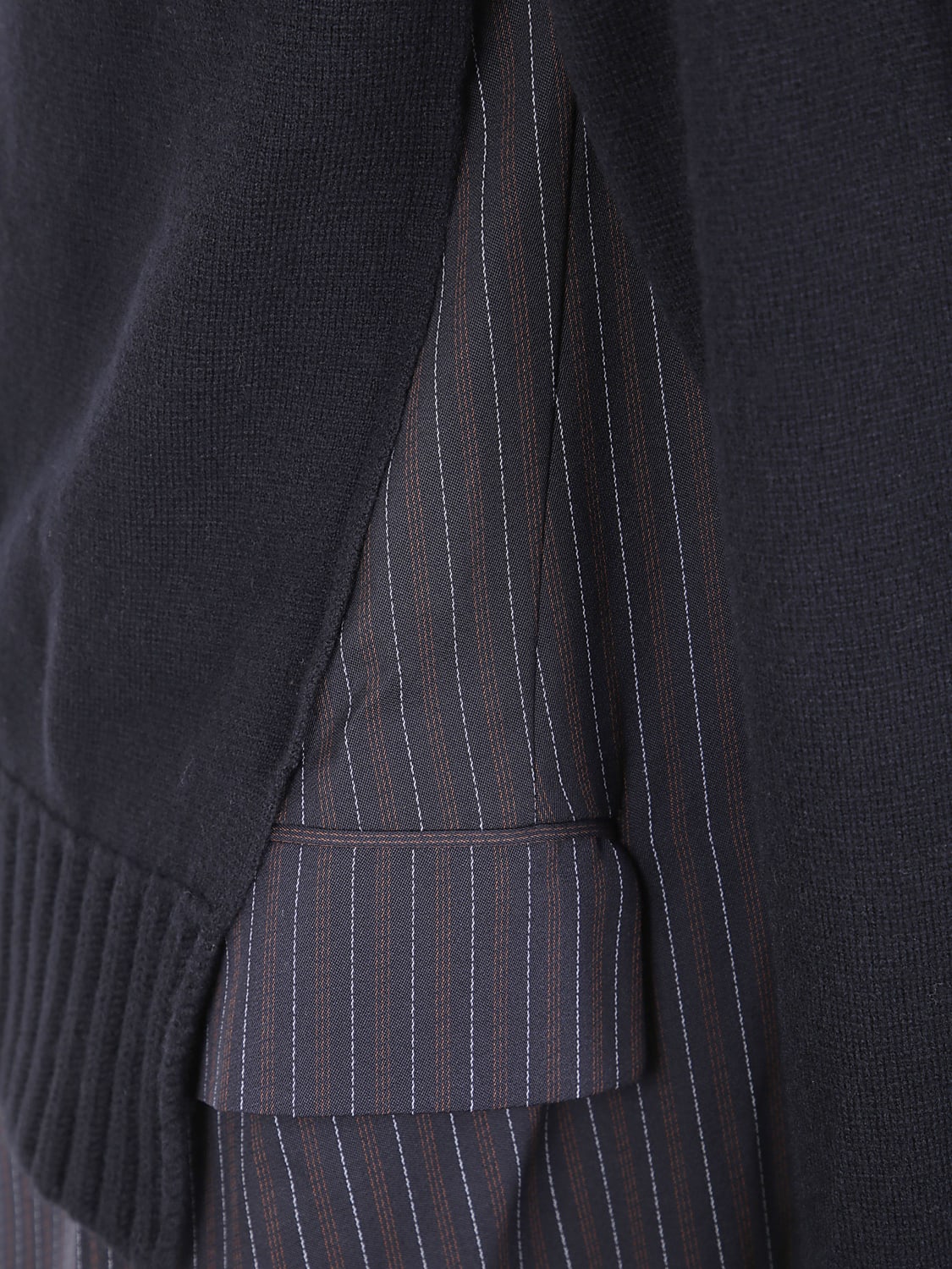 SACAI SWEATER: Coat men Sacai, Black - Img 3