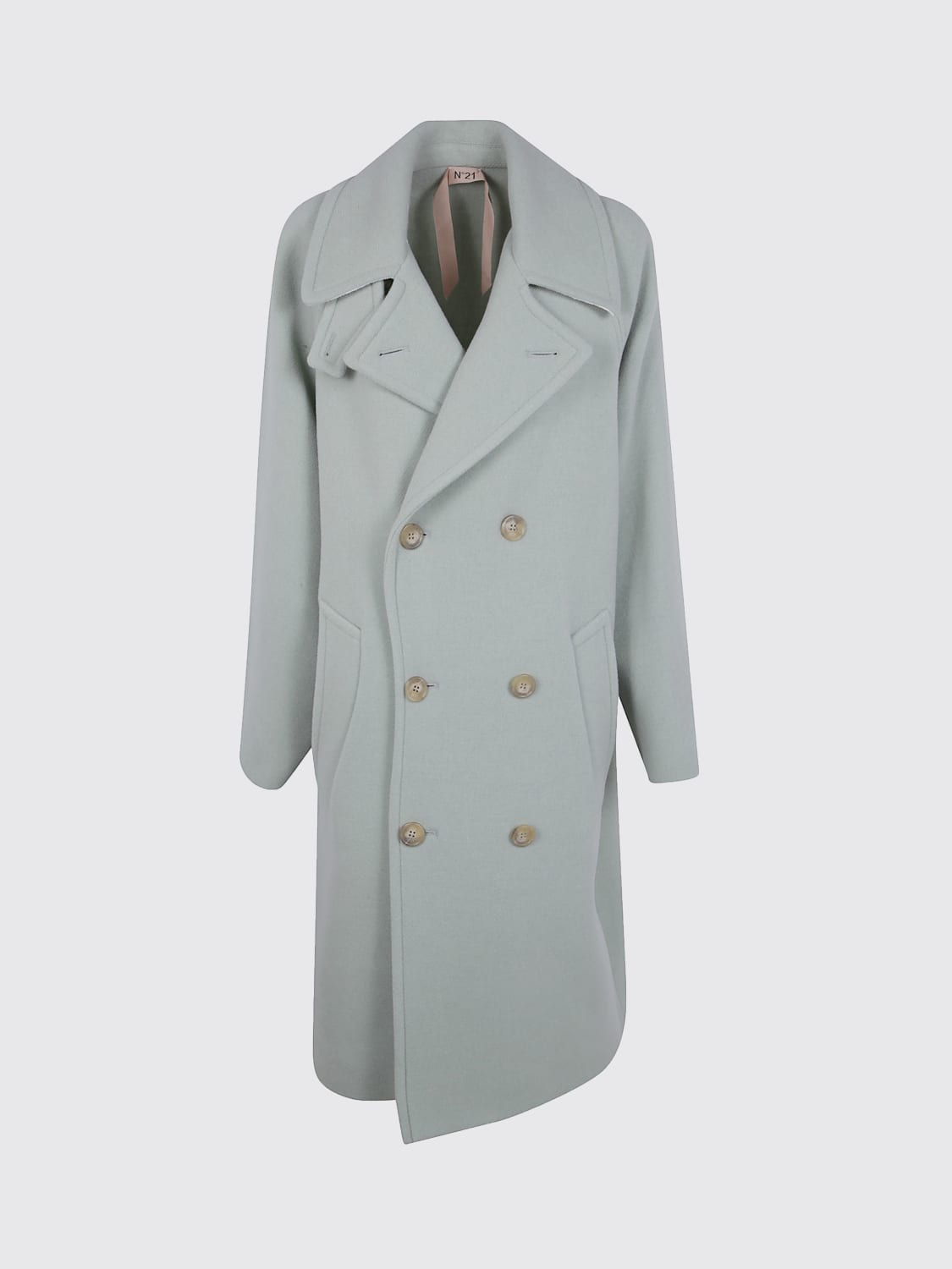 N° 21 COAT: Coat woman N° 21, Mint - Img 1