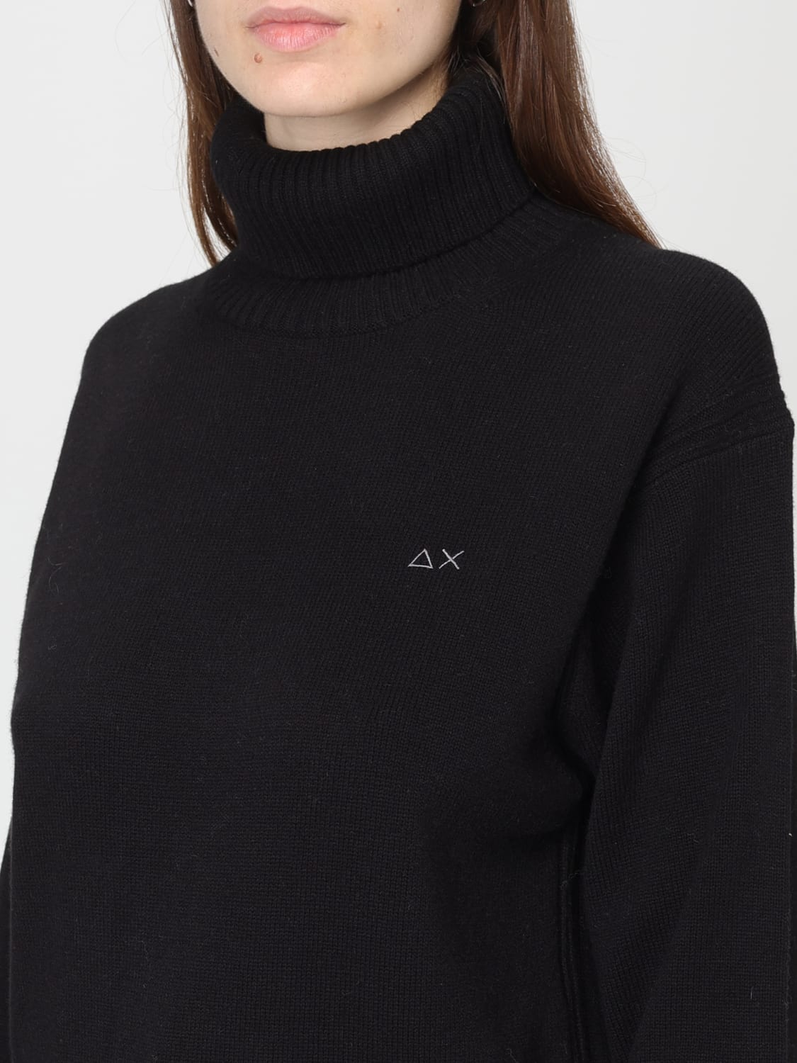 SUN68 SWEATER: Sweater woman SUN68, Black - Img 3