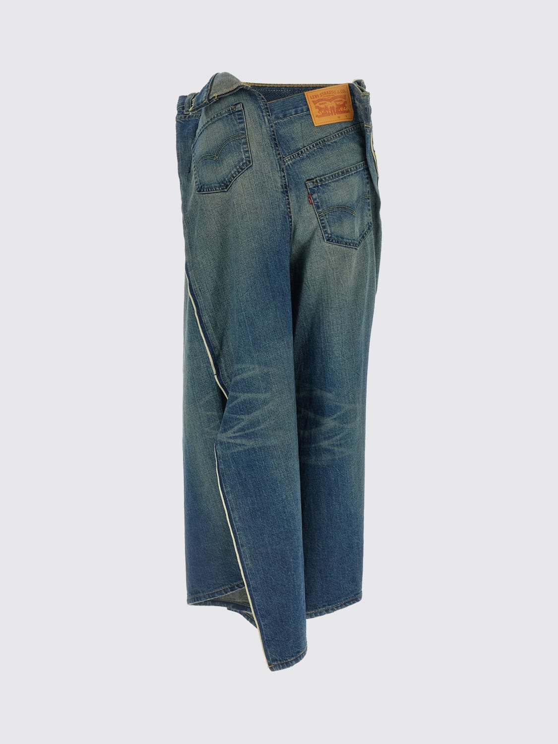 JUNYA WATANABE JEANS: Jeans woman Junya Watanabe, Blue - Img 2