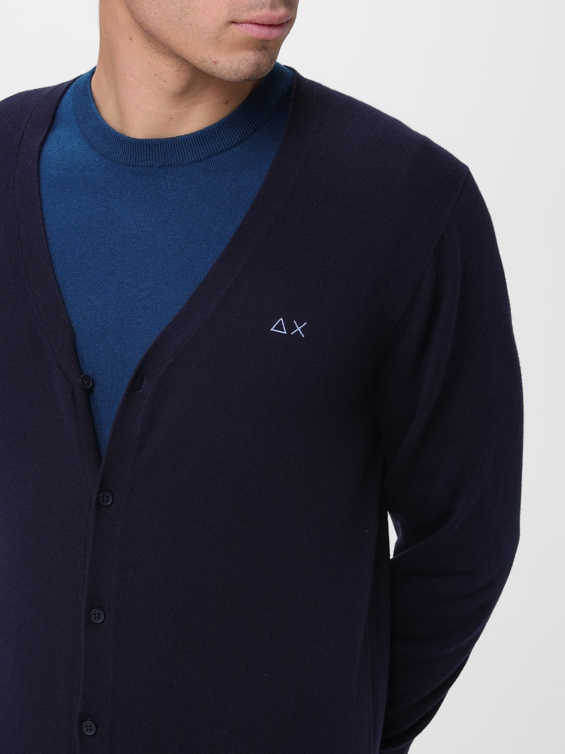 SUN68 PULLOVER: Pullover herren SUN68, Navy - Img 4