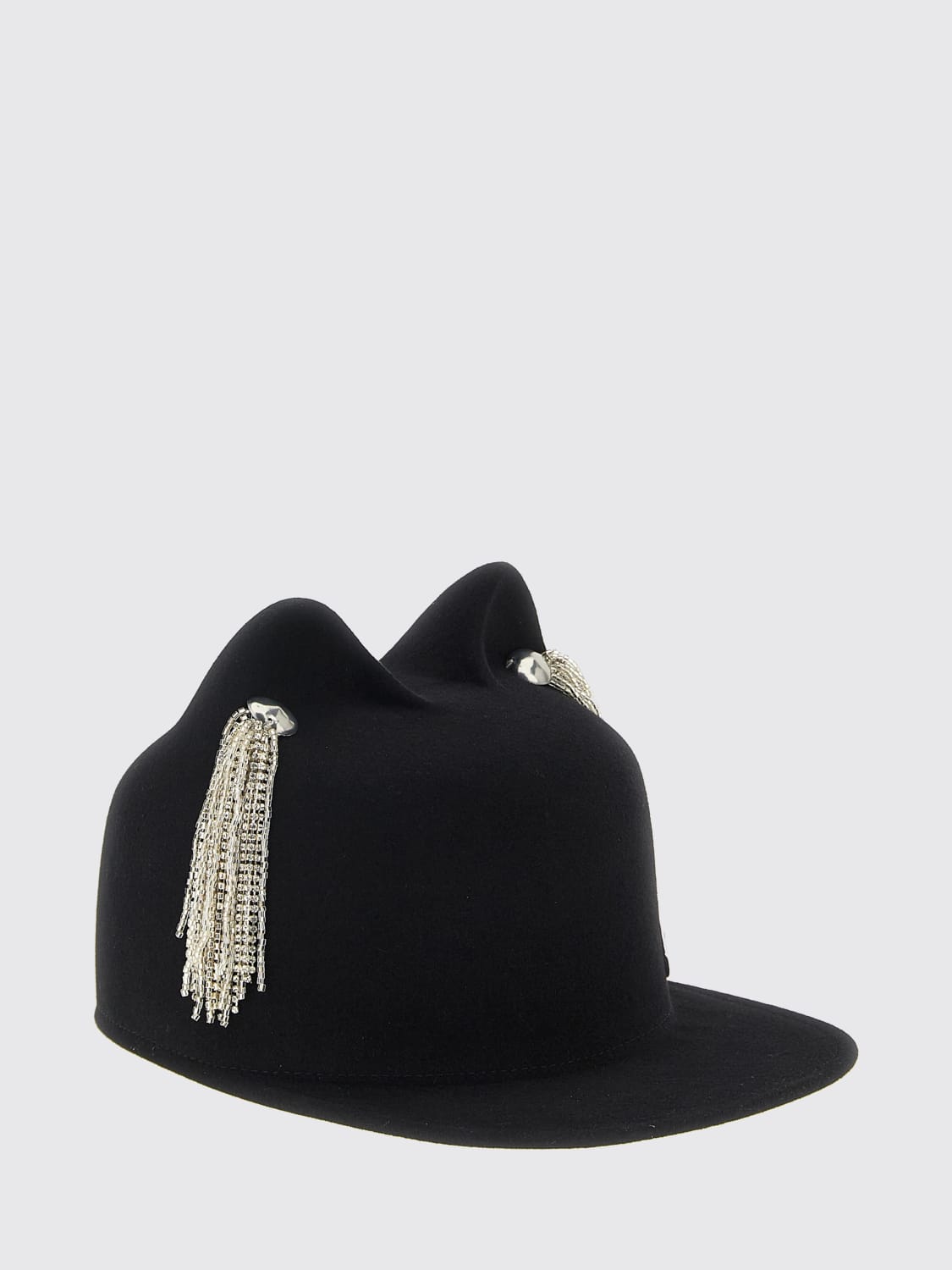MAISON MICHEL SOMBRERO: Sombrero mujer Maison Michel, Negro - Img 1