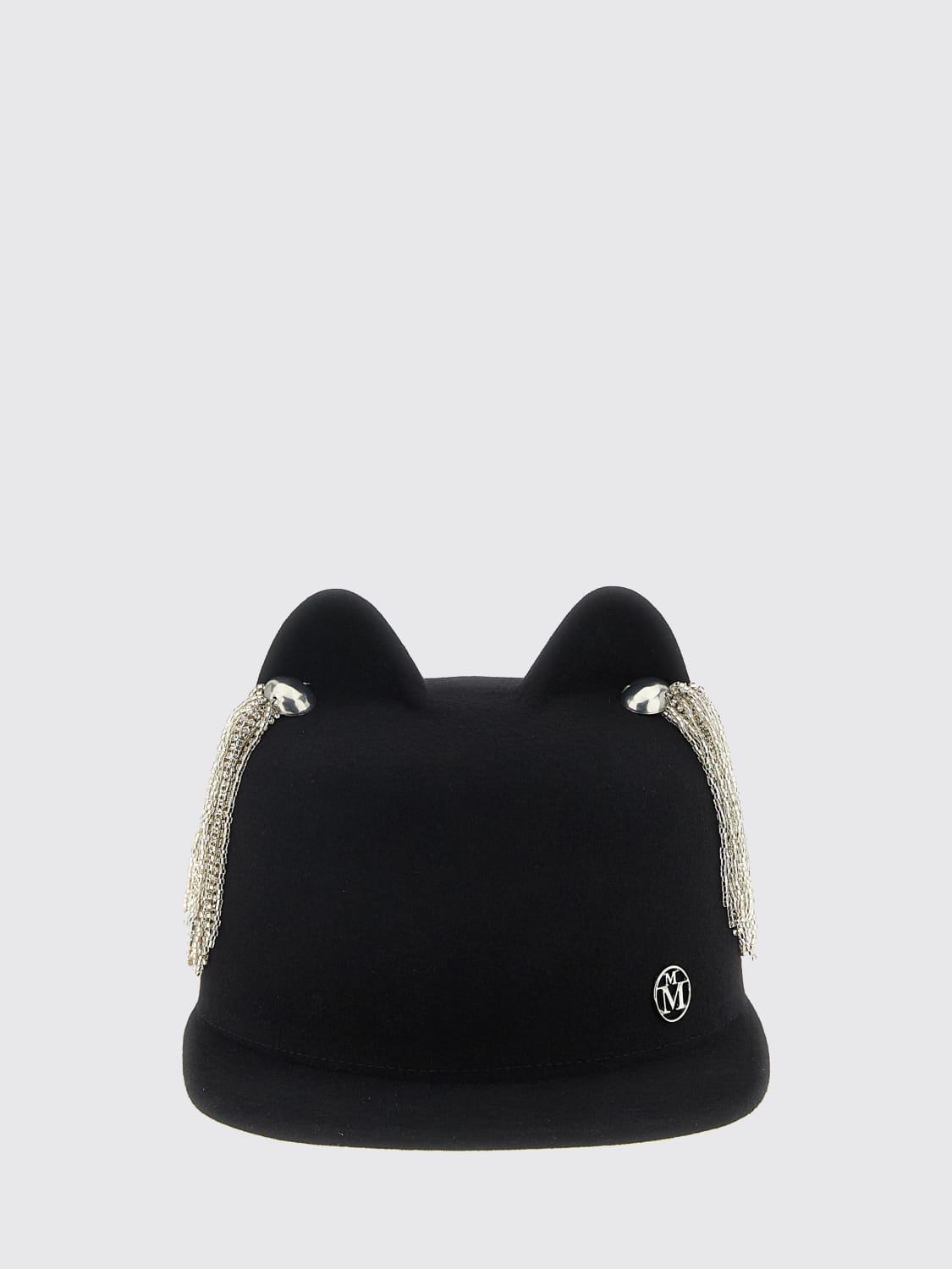 MAISON MICHEL SOMBRERO: Sombrero mujer Maison Michel, Negro - Img 2