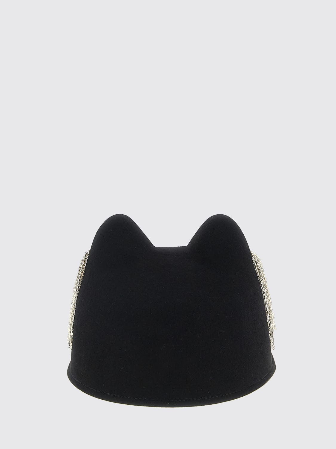 MAISON MICHEL SOMBRERO: Sombrero mujer Maison Michel, Negro - Img 3