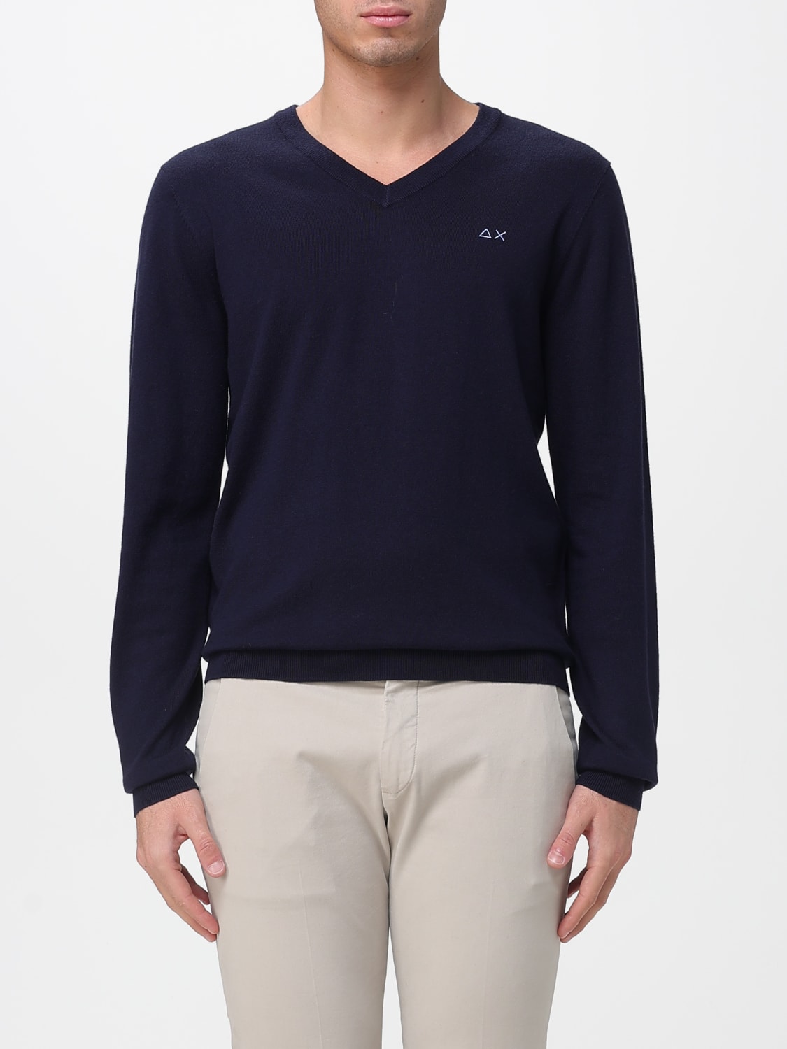 SUN68 PULLOVER: Pullover herren SUN68, Navy - Img 1