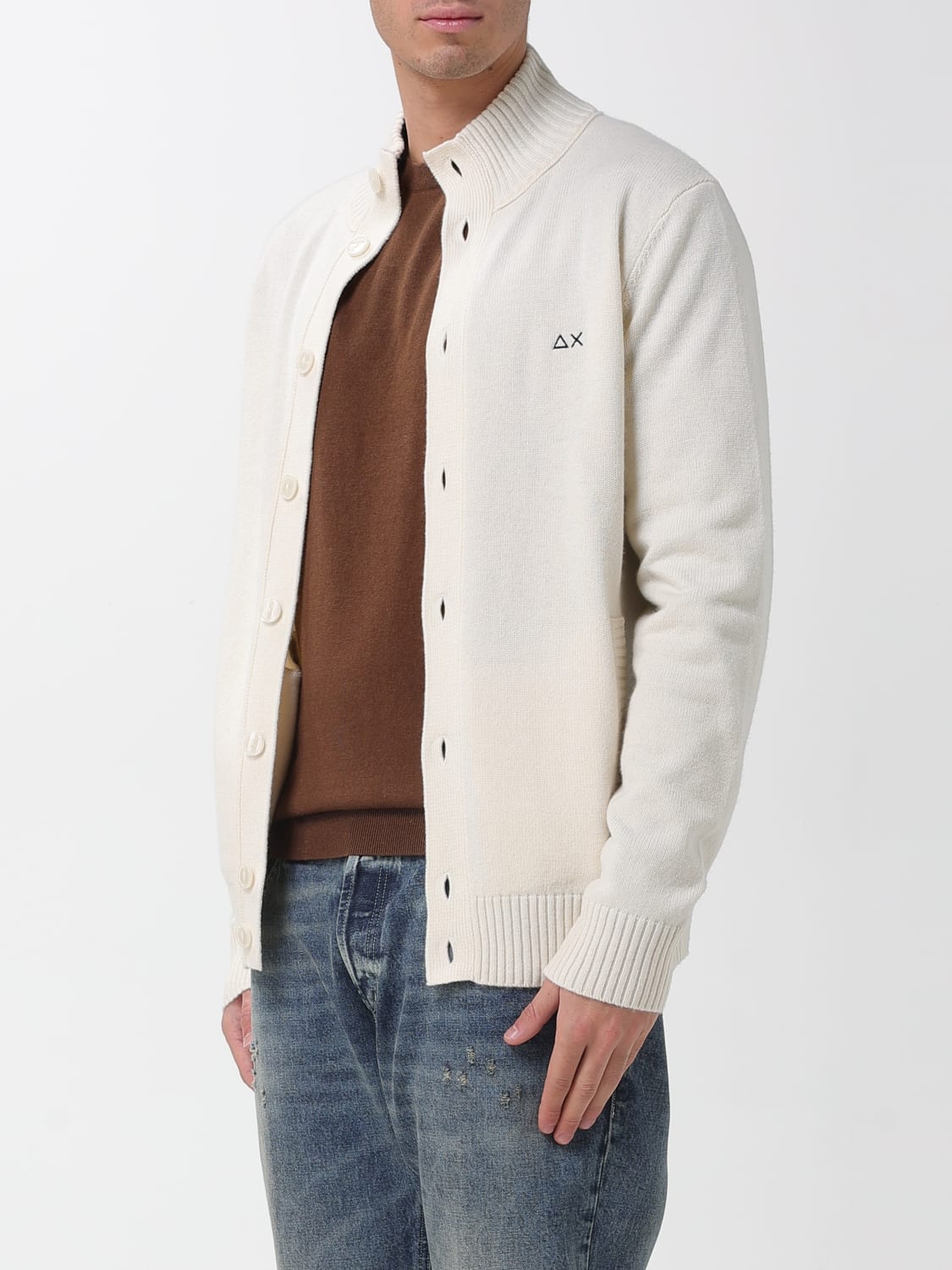 SUN68 SWEATER: Sweater men SUN68, White - Img 3