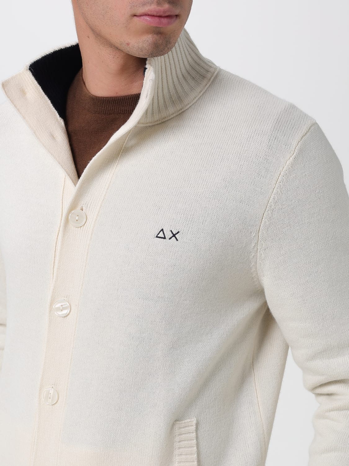 SUN68 SWEATER: Sweater men SUN68, White - Img 4