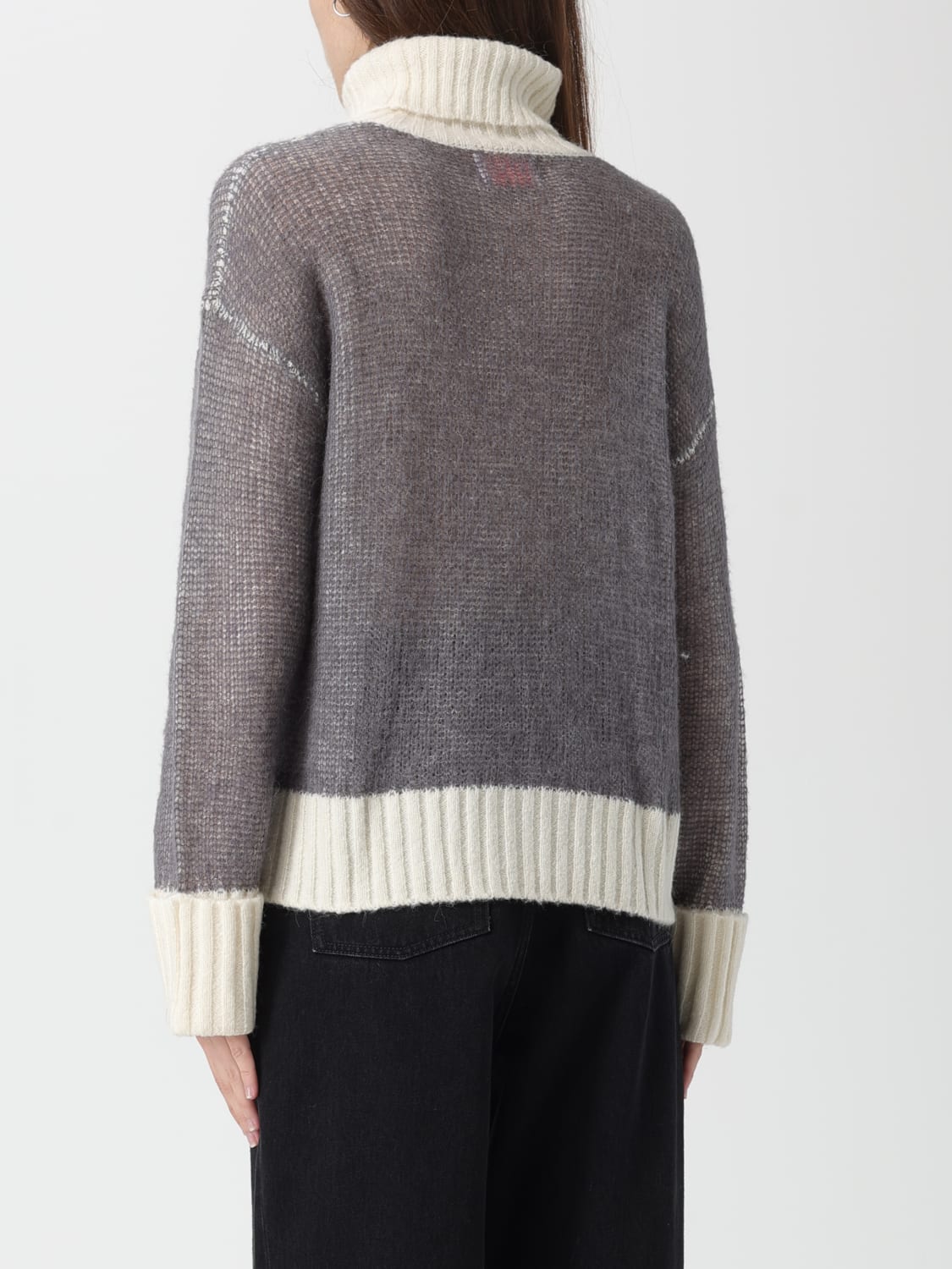 SUN68 PULLOVER: Pullover damen SUN68, Grau - Img 2