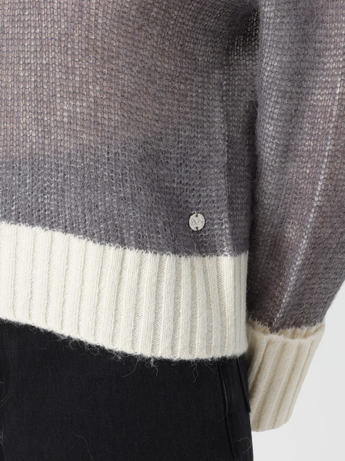 SUN68 PULLOVER: Pullover damen SUN68, Grau - Img 3