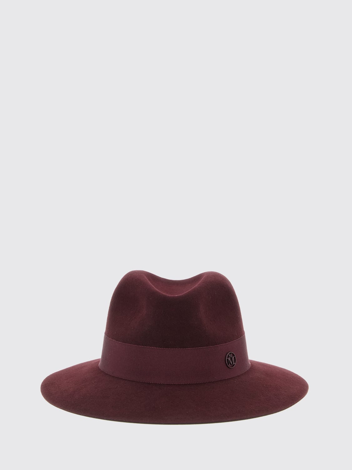 MAISON MICHEL HAT: Hat woman Maison Michel, Burgundy - Img 2
