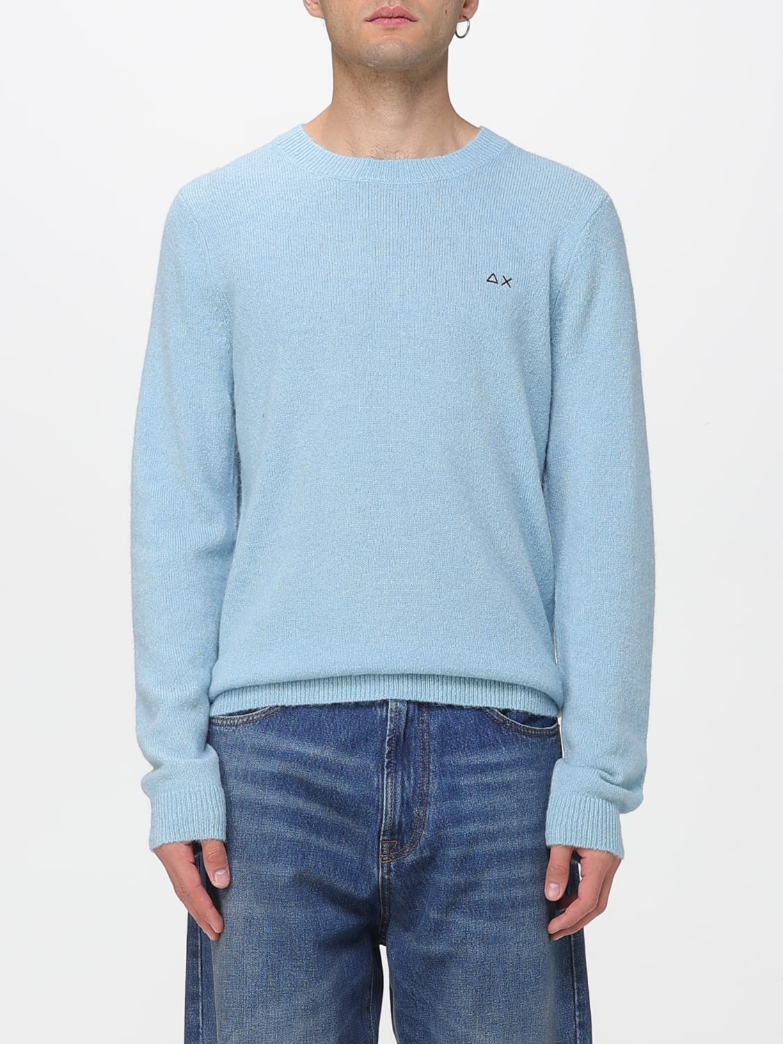 SUN68 PULLOVER: Pullover herren SUN68, Hellblau - Img 1