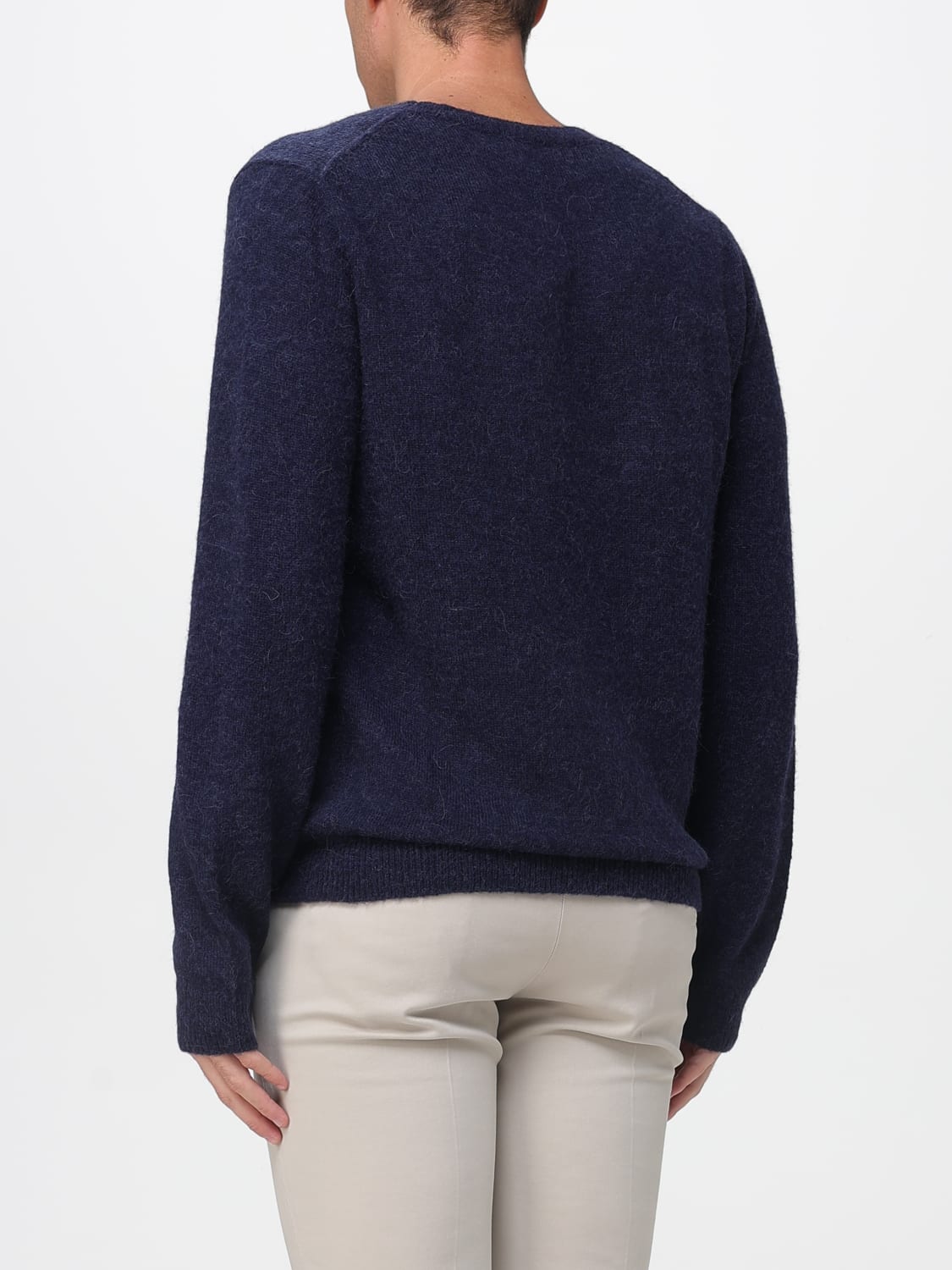 SUN68 SWEATER: Sweater men SUN68, Navy - Img 2