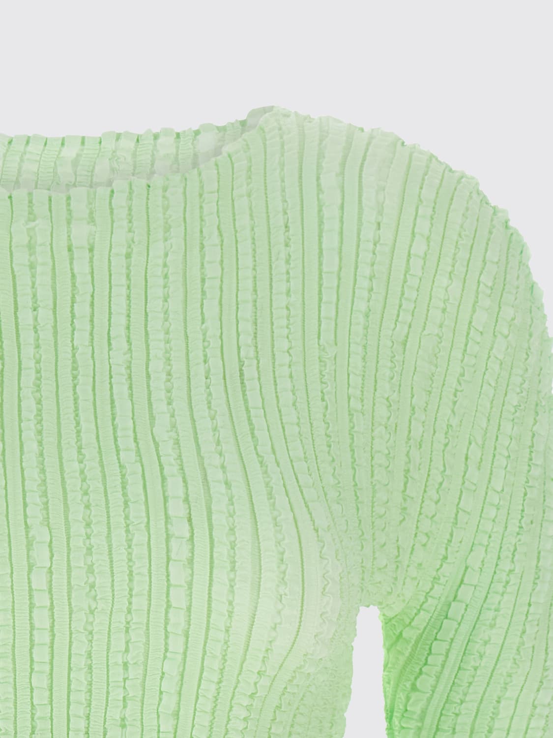 ISSEY MIYAKE SWEATER: Cardigan woman Issey Miyake, Green - Img 3