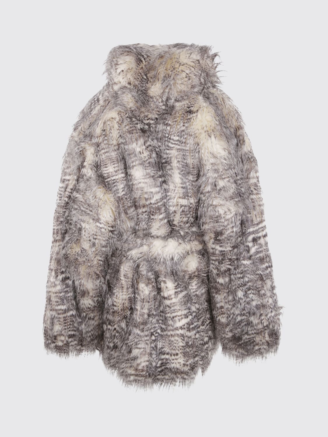 ENTIRE STUDIOS PELZMANTEL: Mantel damen Entire Studios, Natural - Img 2