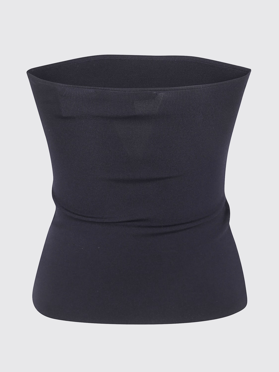 ENTIRE STUDIOS TOP: Top a fascia in misto viscosa Entire Studios, Nero - Img 2