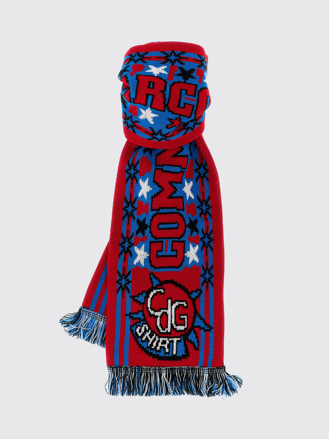 COMME DES GARÇONS SHIRT SCHAL: Seidentuch herren Comme Des Garçons Shirt, Bunt - Img 1