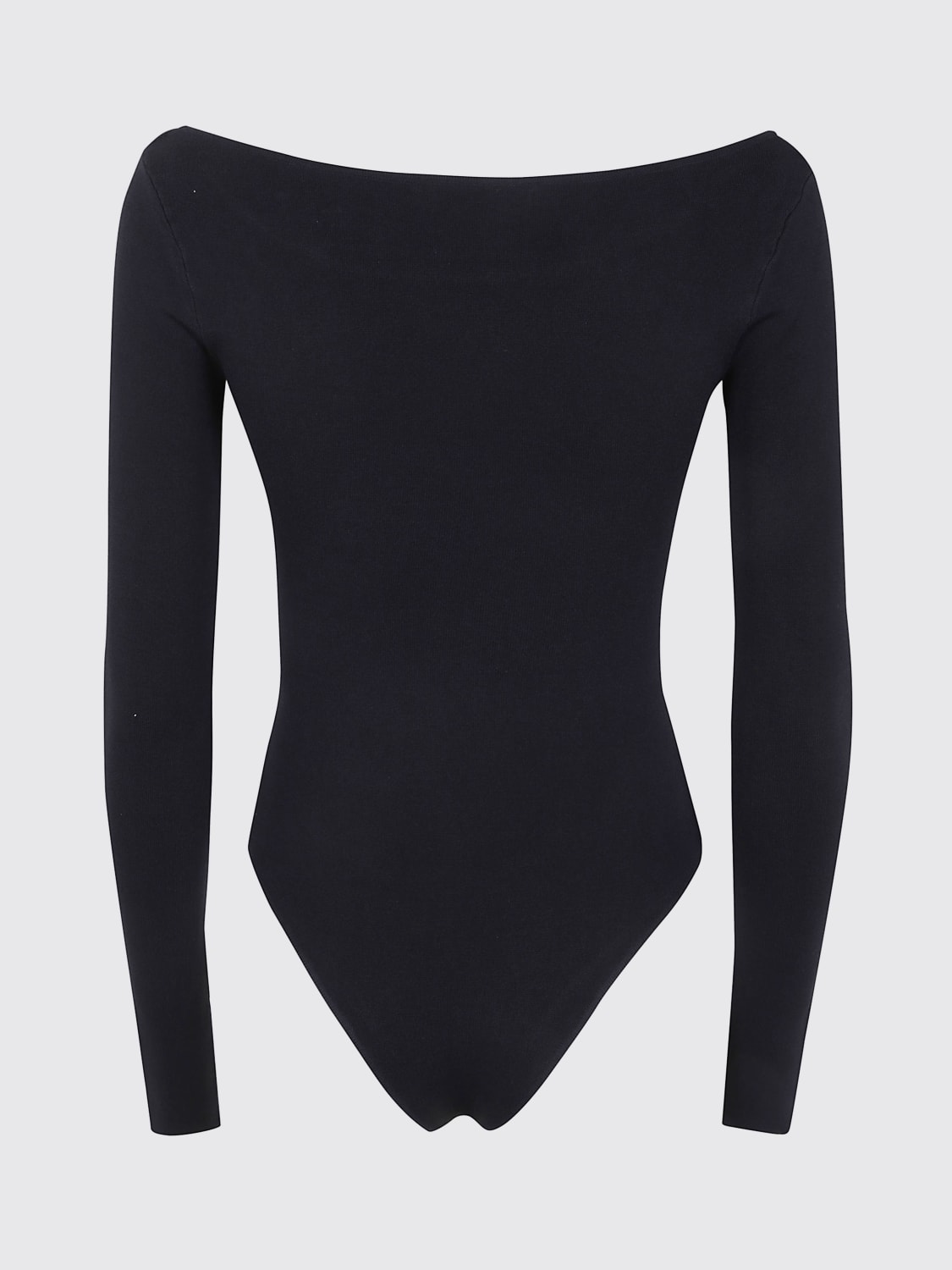 ENTIRE STUDIOS TOP: Bodysuit woman Entire Studios, Black - Img 2