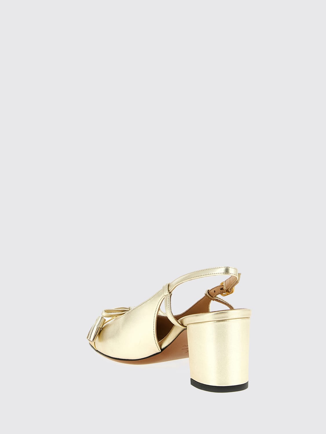 VALENTINO GARAVANI PUMP: High heel shoes woman Valentino Garavani, Gold - Img 3