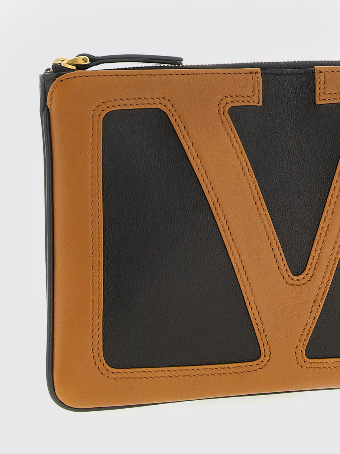 VALENTINO GARAVANI MINI BOLSO: Bolso de mano mujer Valentino Garavani, Marrón - Img 3