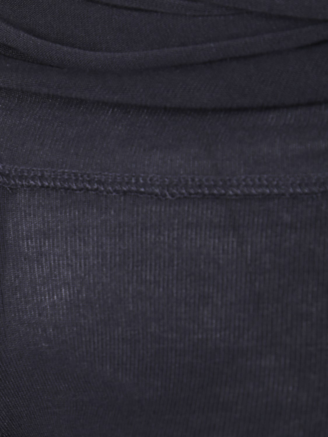 THOM KROM TOP: Hemdbluse damen Thom Krom, Schwarz - Img 3