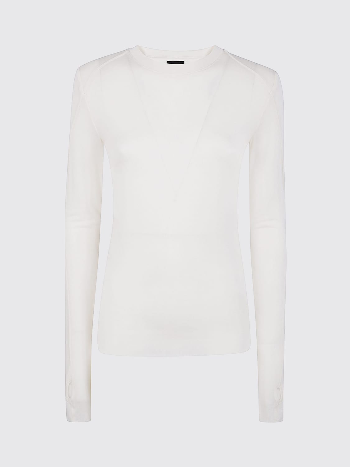 THOM KROM PULLOVER: Pullover damen Thom Krom, Weiß - Img 1