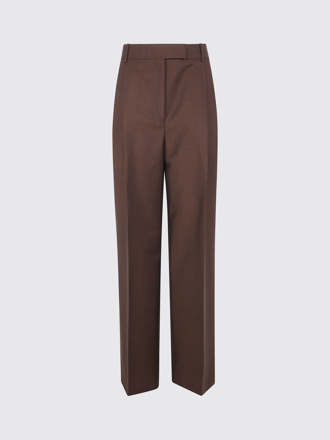 ROHE PANTALONES: Pantalones mujer Rohe, Caoba - Img 1