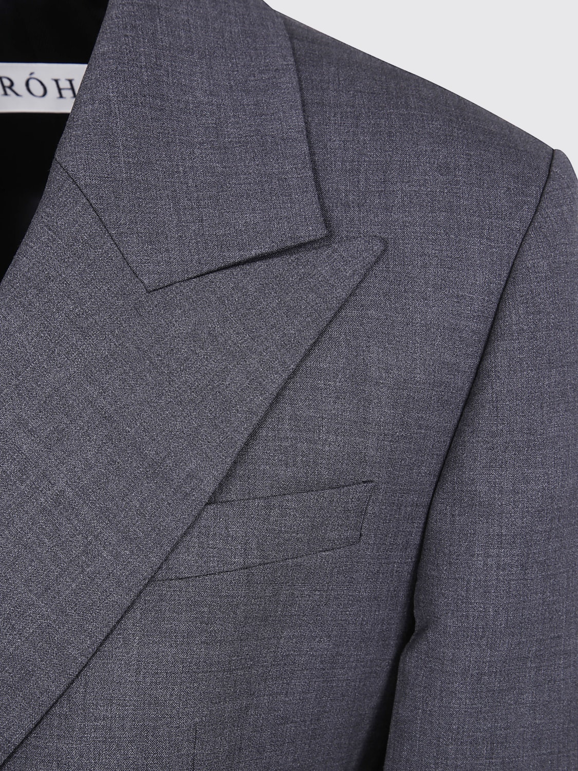 ROHE CHAQUETA: Chaqueta mujer Rohe, Gris Ratón - Img 3