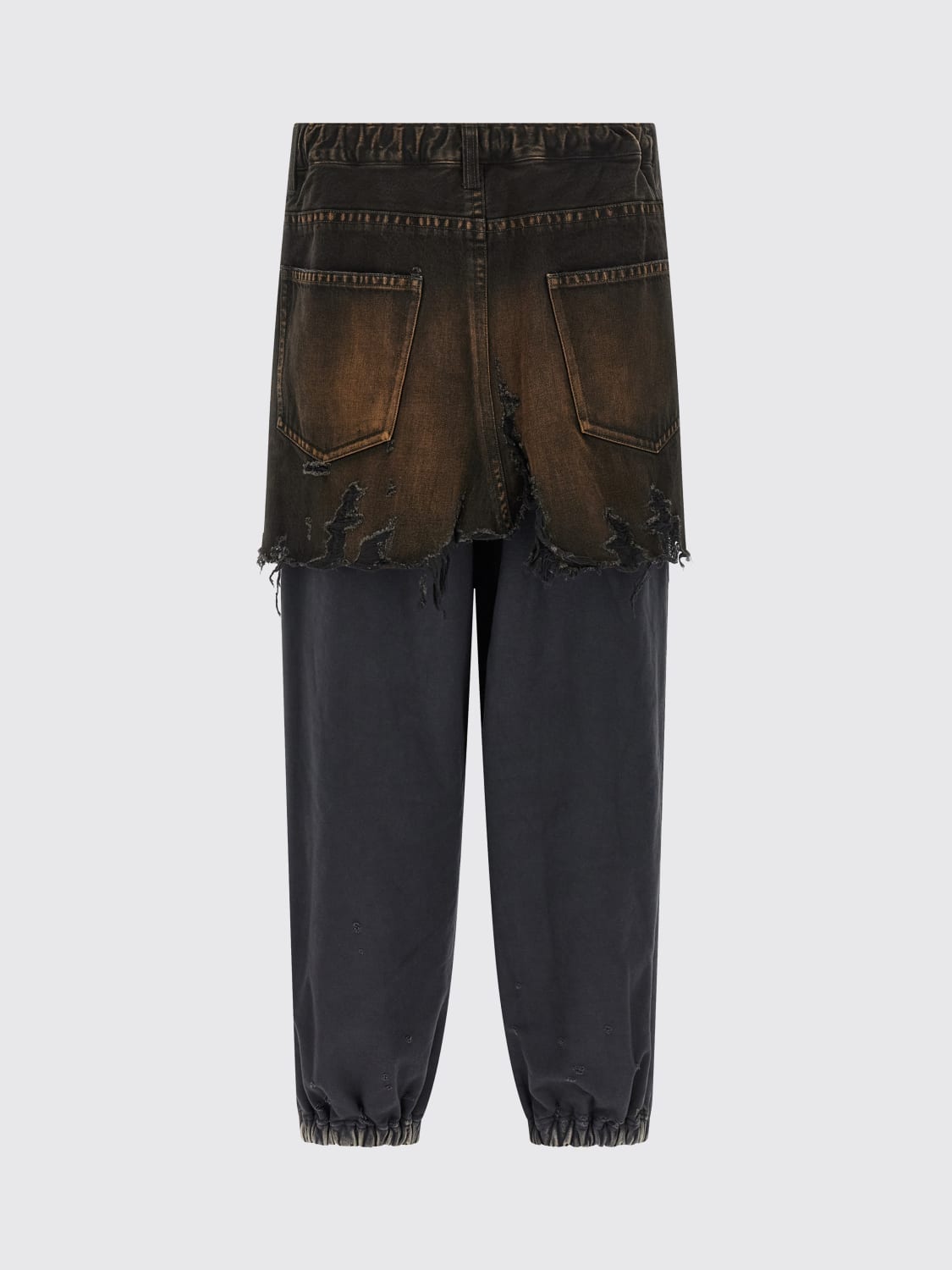 MAISON MIHARA YASUHIRO JEANS: Pants men Maison Mihara Yasuhiro, Black - Img 2