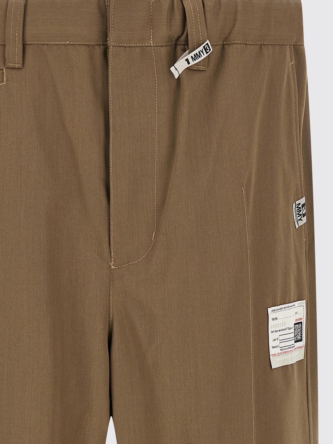 MAISON MIHARA YASUHIRO PANTS: Pants men Maison Mihara Yasuhiro, Green - Img 3