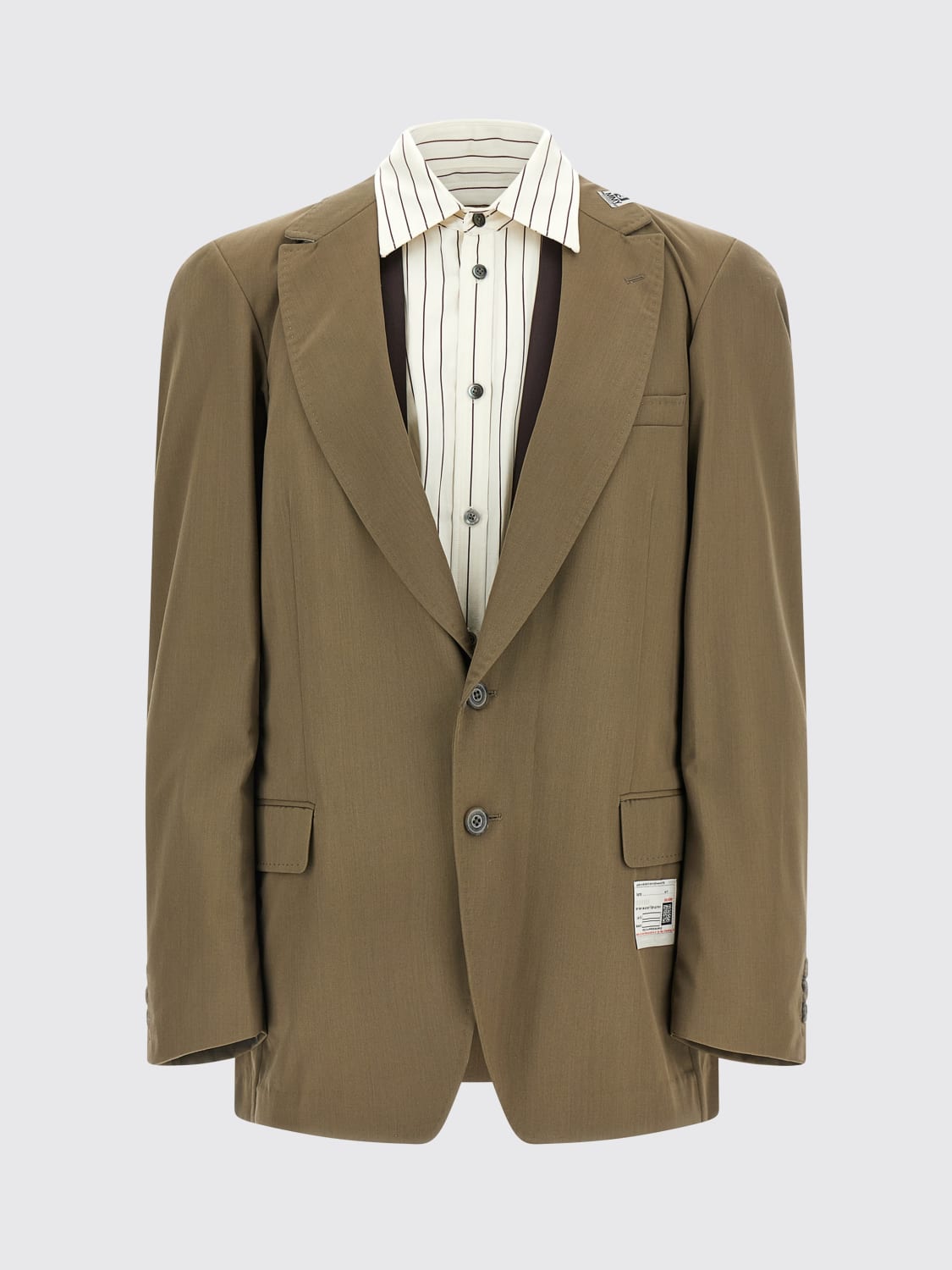 MAISON MIHARA YASUHIRO JACKET: Jacket men Maison Mihara Yasuhiro, Green - Img 1