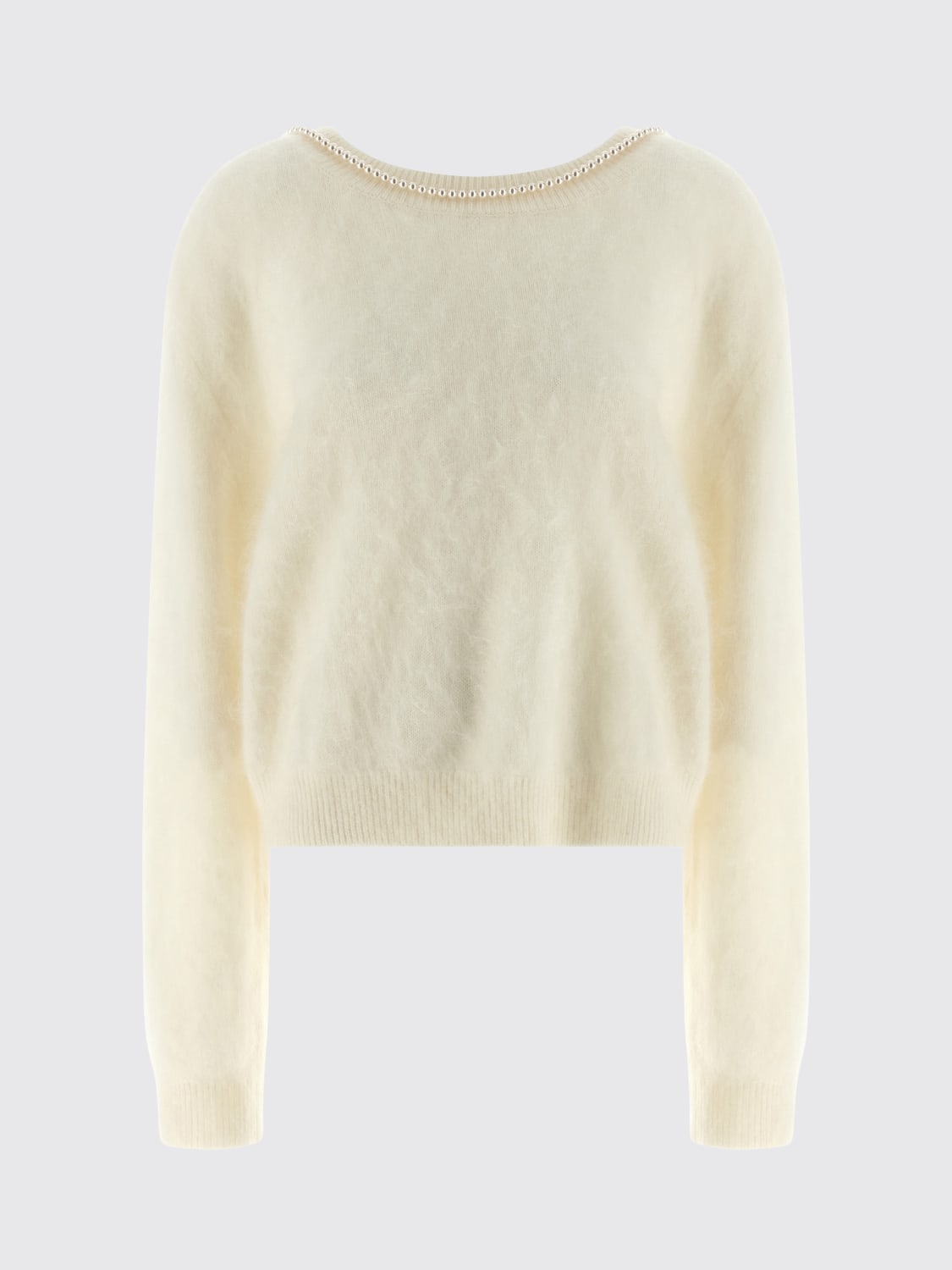 BERNADETTE PULLOVER: Strickjacke damen Bernadette, Weiß - Img 1