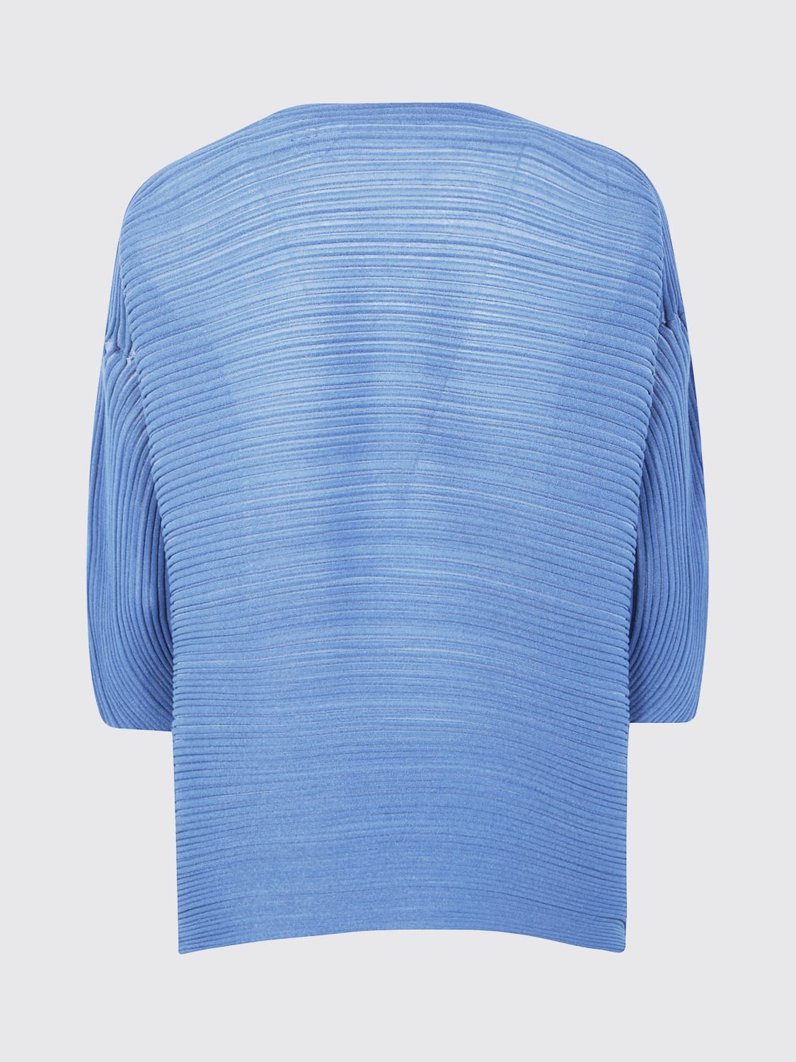 PLEATS PLEASE ISSEY MIYAKE TOP: Shirt woman Pleats Please Issey Miyake, Gnawed Blue - Img 2