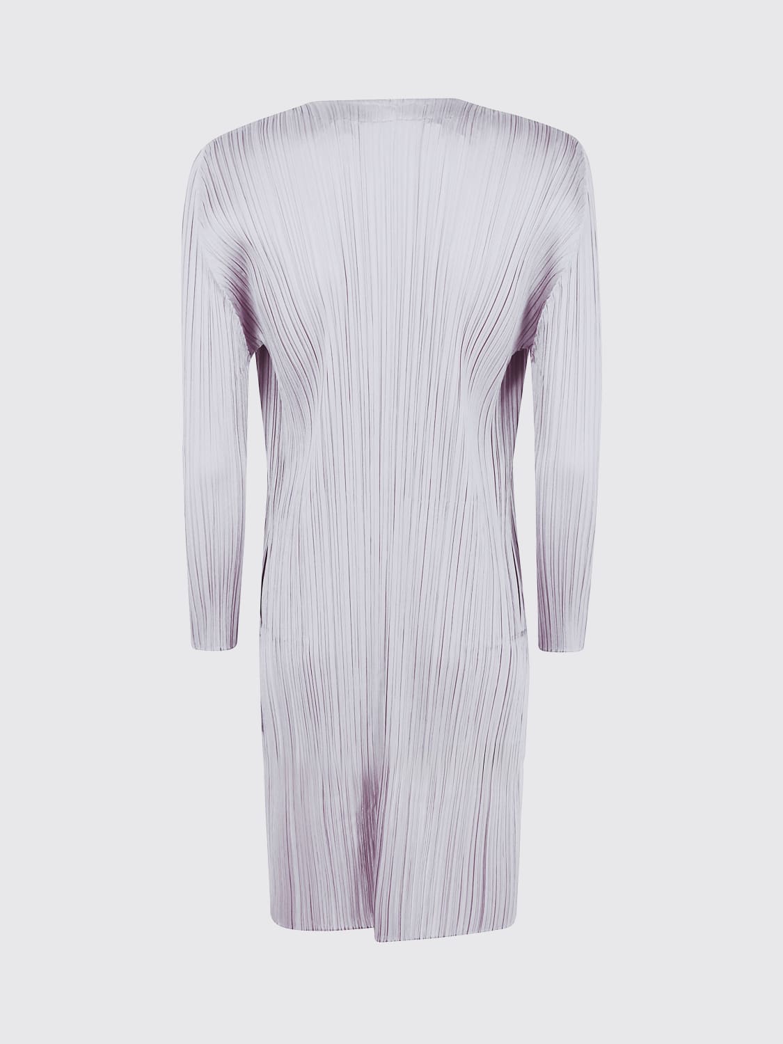 PLEATS PLEASE ISSEY MIYAKE SWEATER: Coat woman Pleats Please Issey Miyake, Grey - Img 2