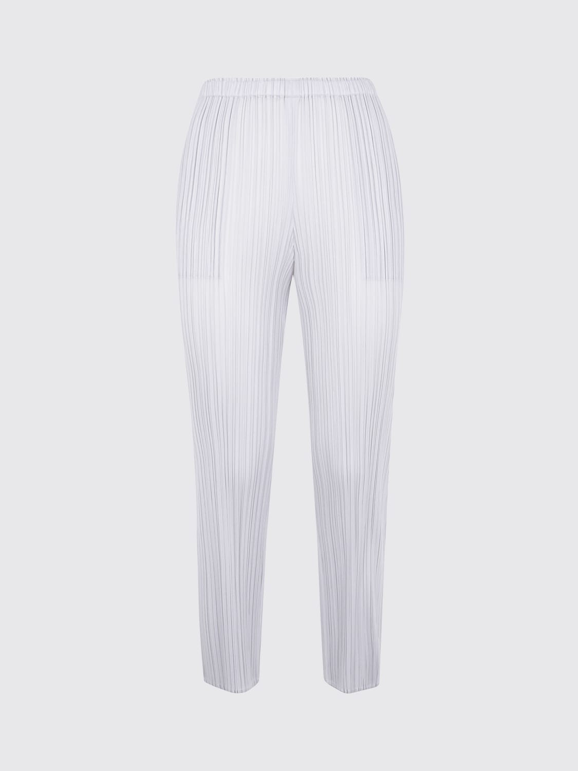 PLEATS PLEASE ISSEY MIYAKE PANTS: Pants woman Pleats Please Issey Miyake, White - Img 1