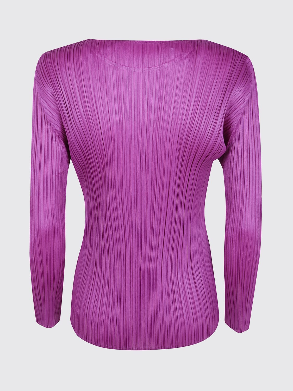 PLEATS PLEASE ISSEY MIYAKE TOP: Shirt woman Pleats Please Issey Miyake, Fuchsia - Img 2