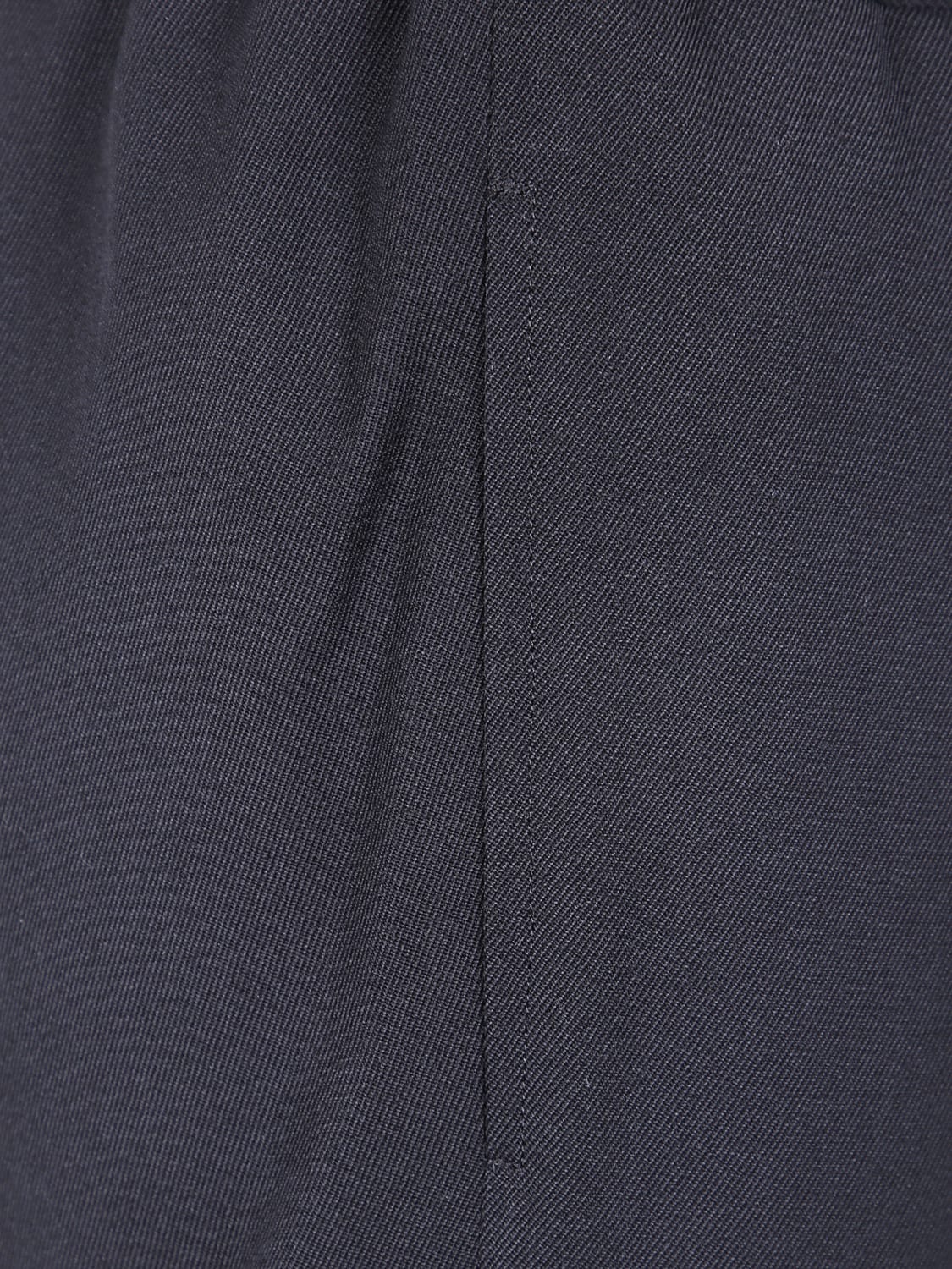 COMME DES GARÇONS PANTALONI: Pantaloni di lana Comme Des Garçons, Nero - Img 3