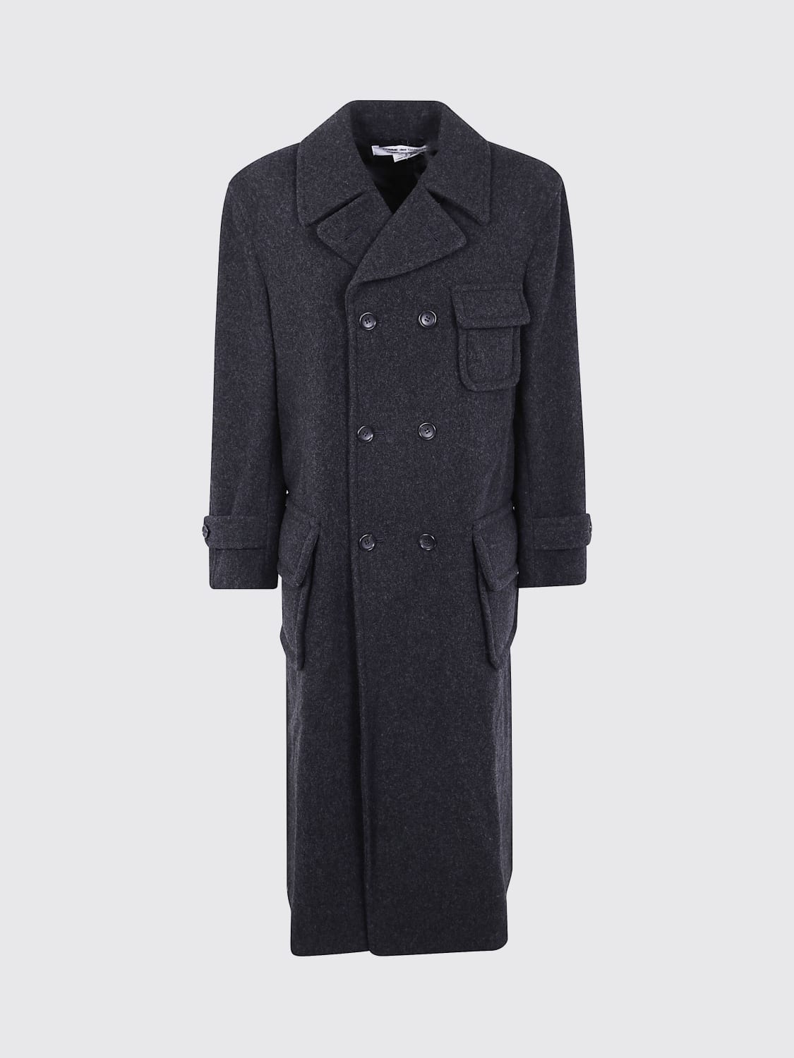 COMME DES GARÇONS COAT: Coat woman Comme Des Garçons, Grey - Img 1