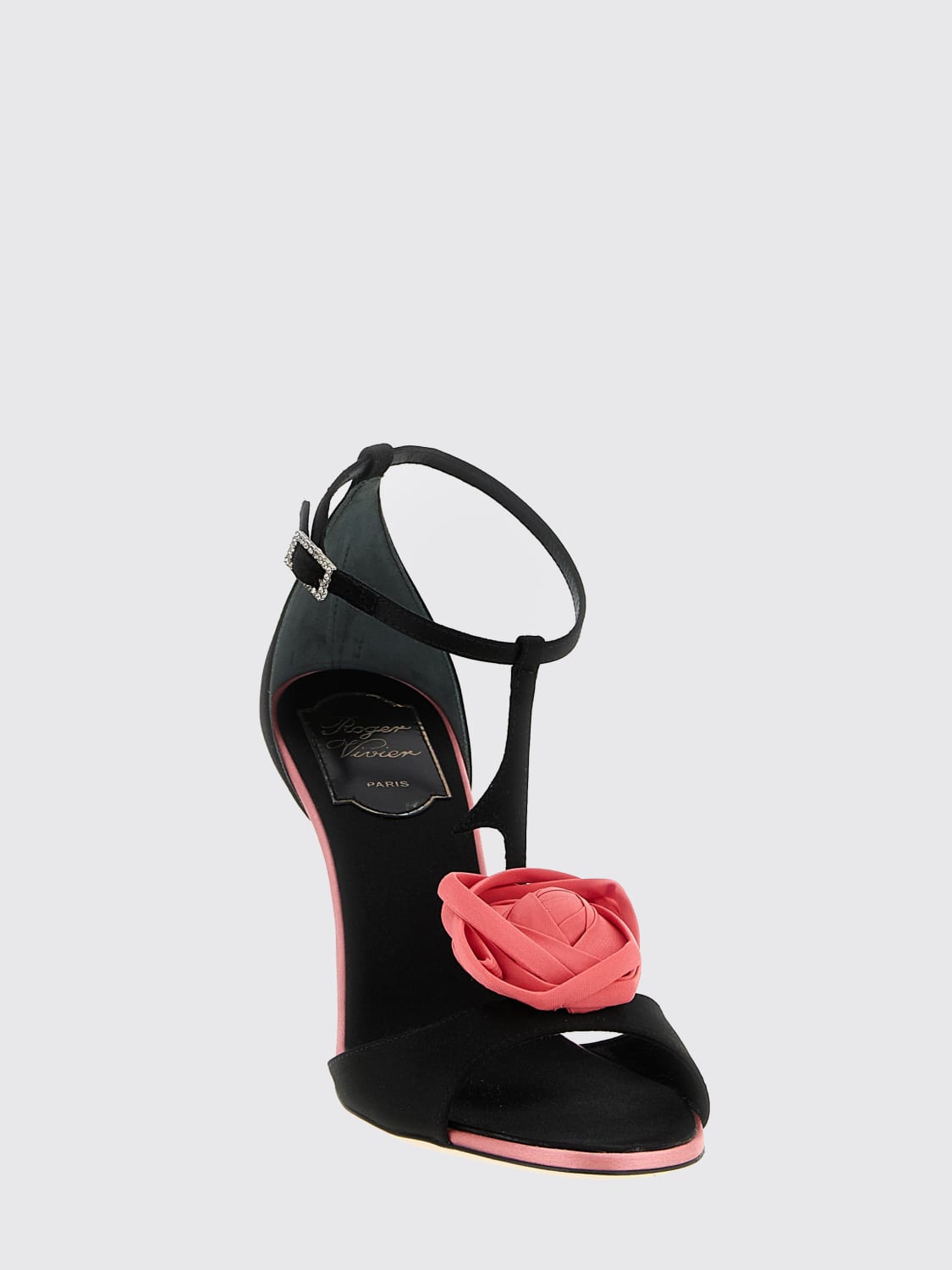 ROGER VIVIER SANDALIAS DE TACÓN: Sandalias planas mujer Roger Vivier, Negro - Img 2