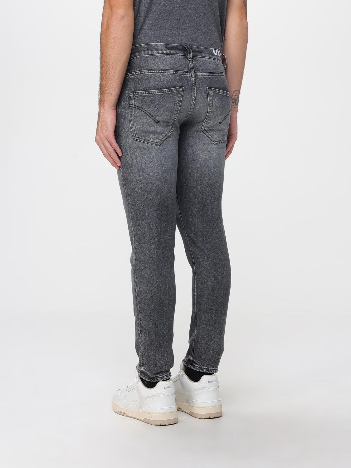 DONDUP JEANS: Pants men Dondup, Black - Img 2