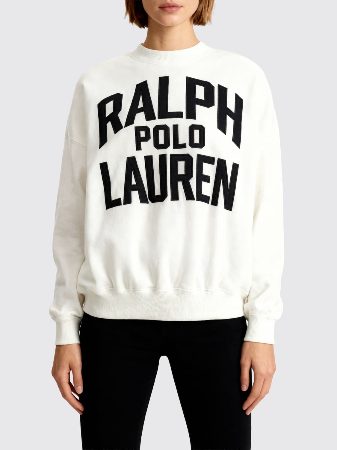 POLO RALPH LAUREN SUDADERA: Jersey mujer Polo Ralph Lauren, Blanco - Img 1