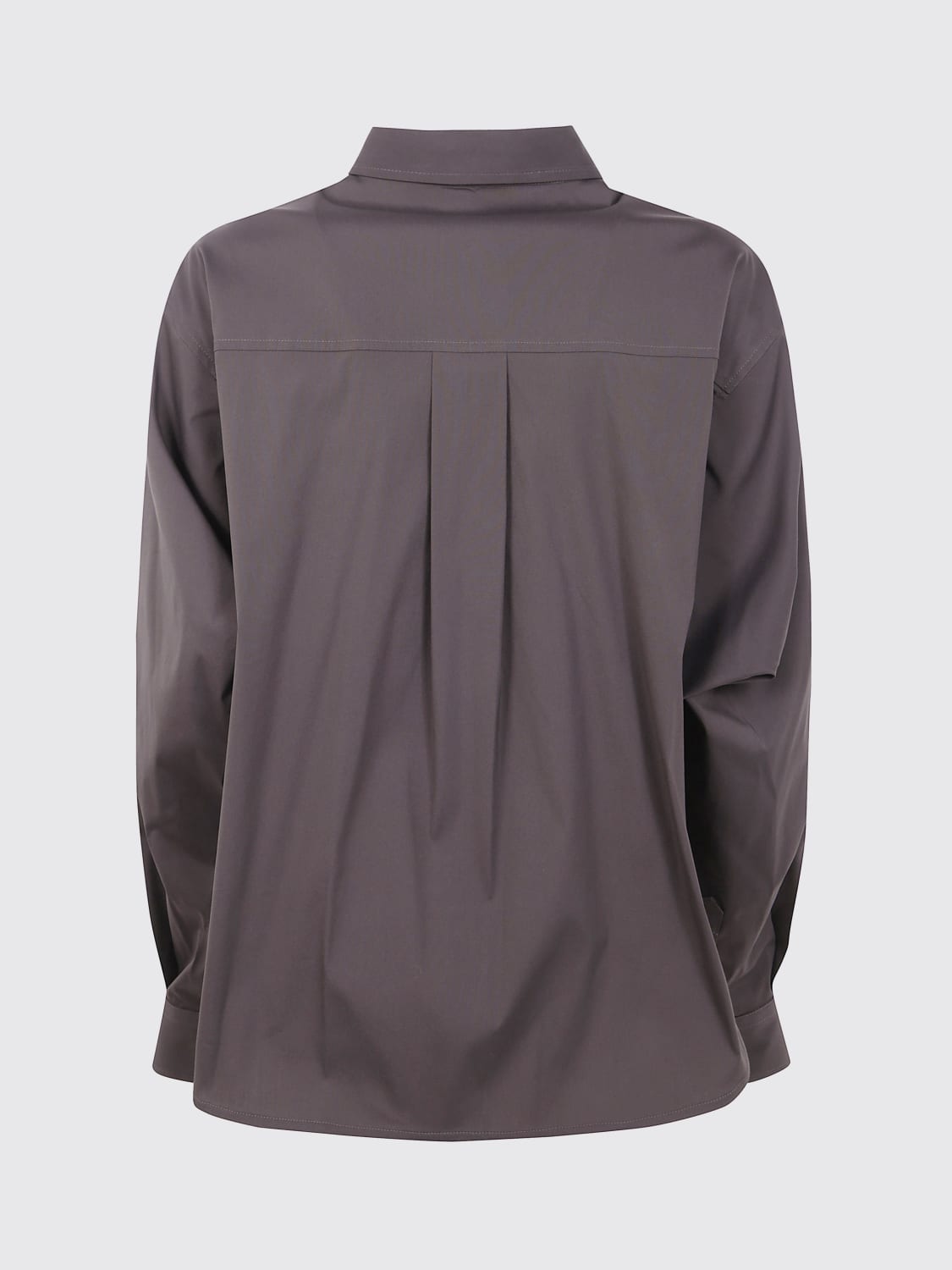 BRUNELLO CUCINELLI CAMISA: Camisa mujer Brunello Cucinelli, Marrón - Img 2