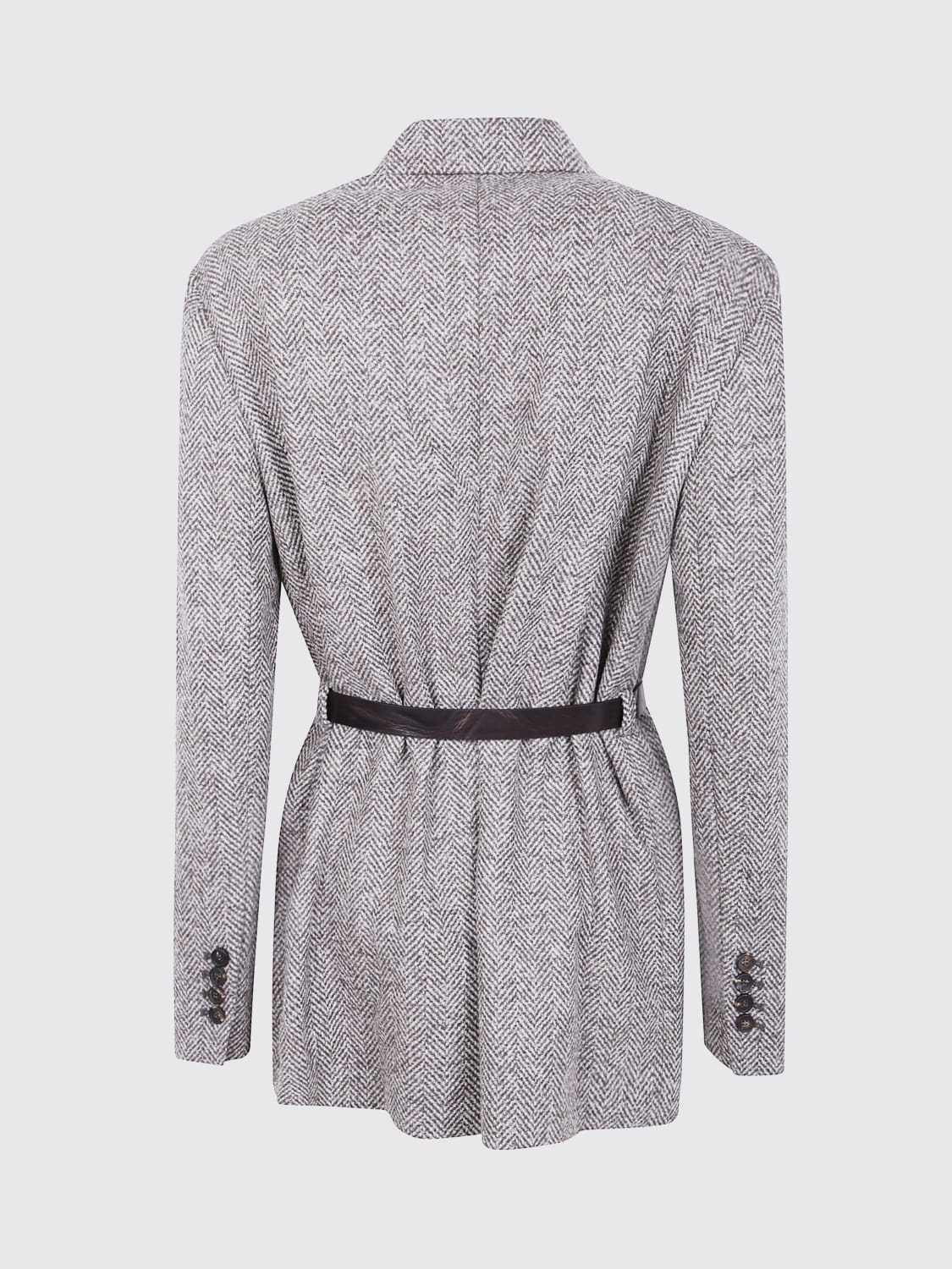 BRUNELLO CUCINELLI VESTE: Veste femme Brunello Cucinelli, Marron - Img 2