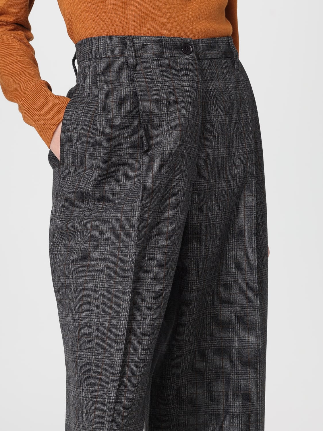 ASPESI PANTS: Pants woman Aspesi, Multicolor - Img 4